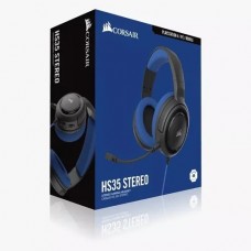 Headset Corsair HS35 Gaming Blue PC, PS4, XBOX One, Switch - CA-9011196-NA