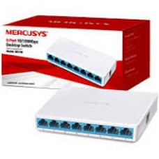Switch Mercusys Ms108 8 Portas Fast Compacto - Ms108